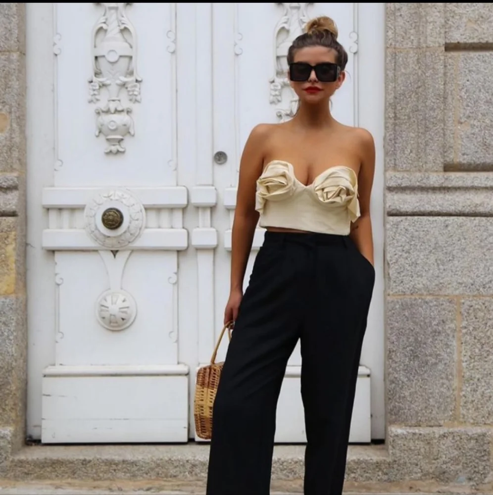 🎈LAST ONE! Zara Limited edition Floral Bustier - Picture 12 of 16